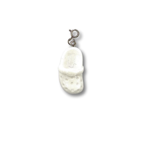 Charm Crocs Blanco