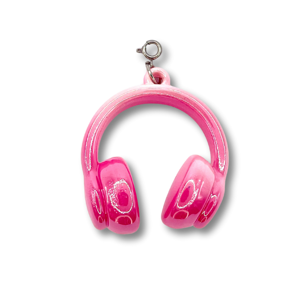 Charm Audífonos Rosados