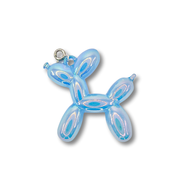 Charm Perro Globo Celeste