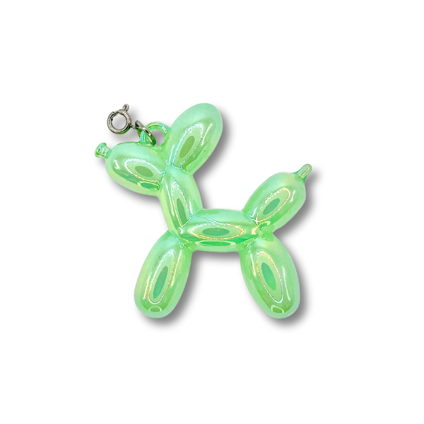 Charm Perro Globo Verde
